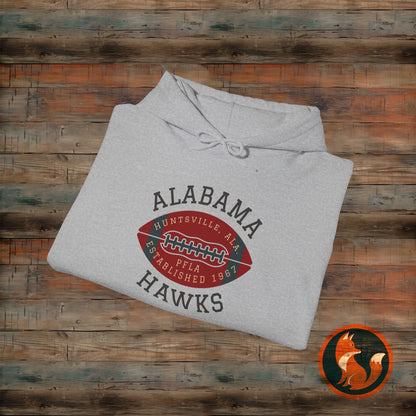 Alabama Hawks Football Sweatshirt, Unisex Casual Hoodie, Team Spirit Gear, Perfect for Game Days, Comfortable All-Season Wear