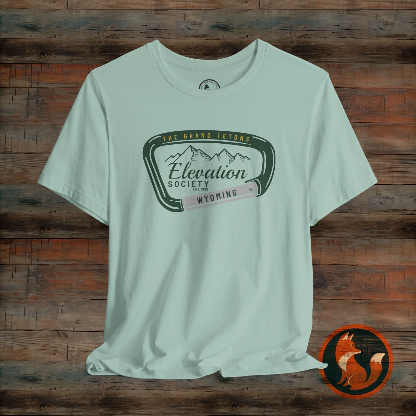 Elevation Society Unisex Tee, Mountain Lovers Shirt, Hiking Apparel, Gift for Adventurers, Outdoorsy T-Shirt