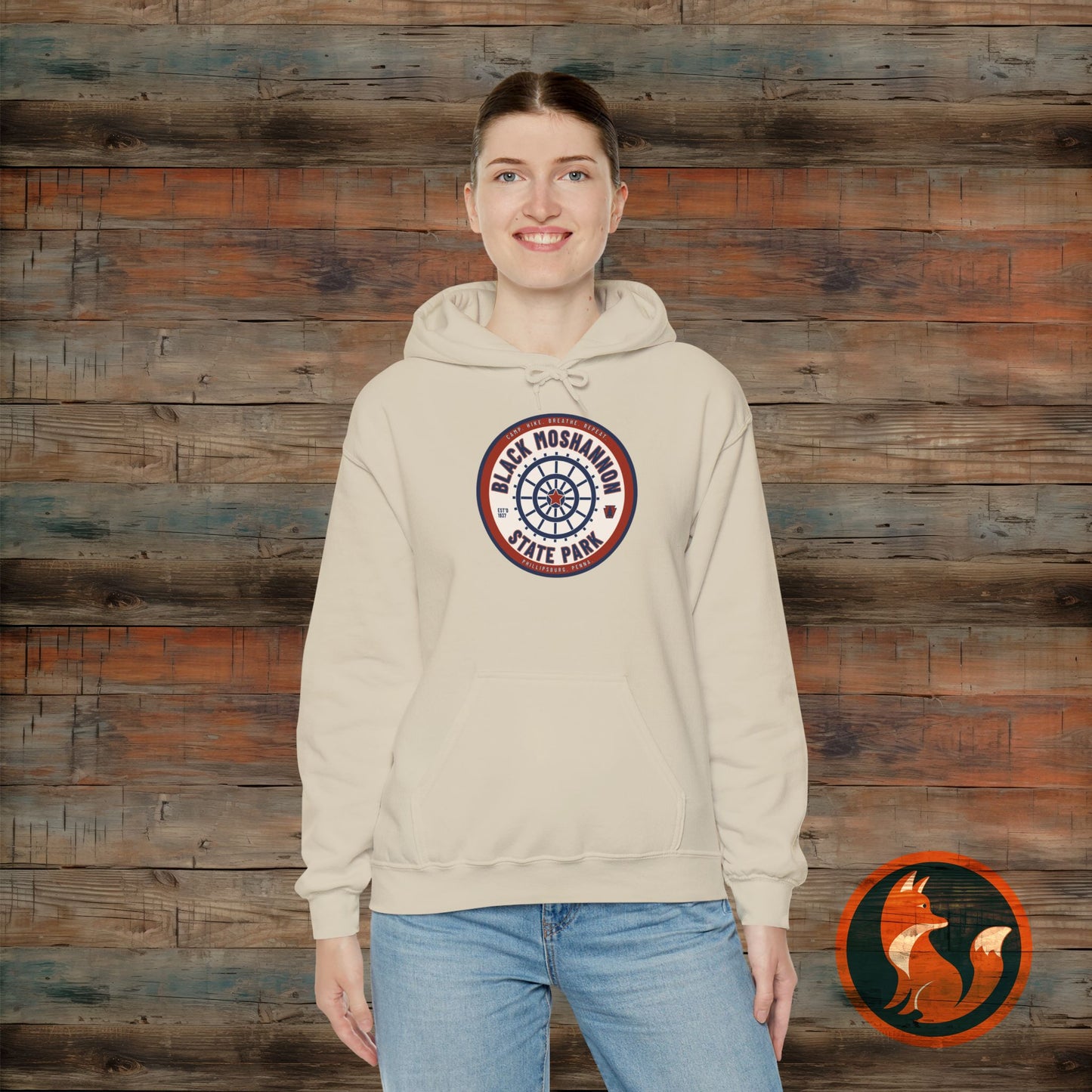 Black Moshannon State Park Hoodie, Cozy Sweatshirt for Outdoor Lovers, Perfect for Camping, Travel, Gifts, Nature Lovers