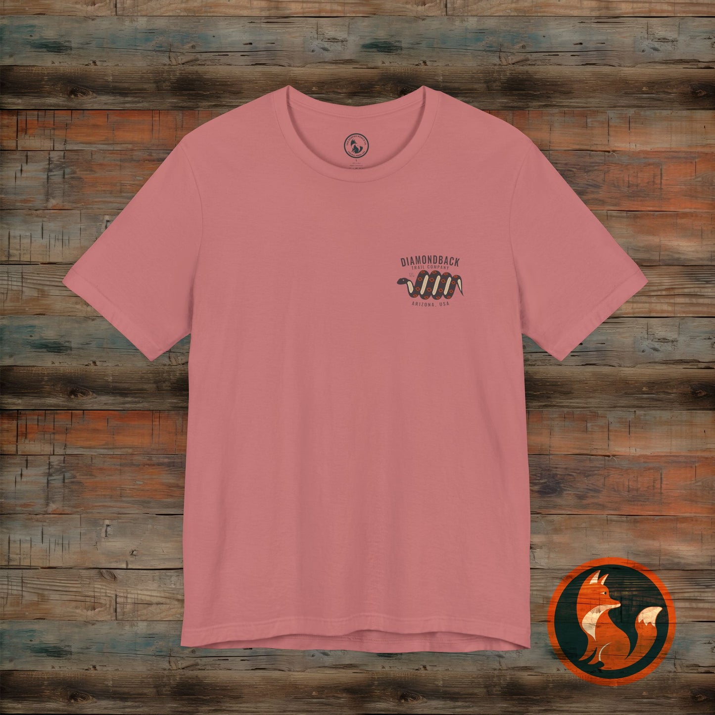 Diamondback Trail Company Tee - Unisex Short Sleeve Shirt, Nature Lover Apparel, Outdoor Adventure Top, Gift for Hikers, Eco-Friendly [...]