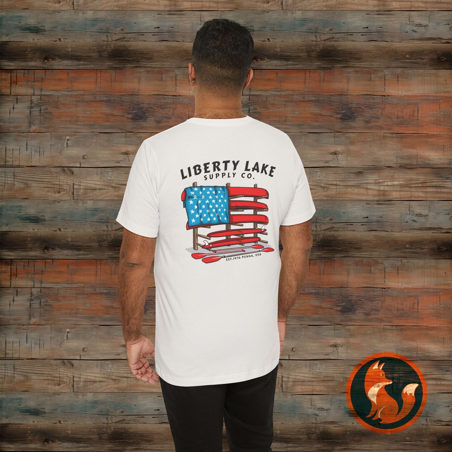 Patriotic Graphic Tee - Unisex Jersey Short Sleeve T-Shirt, 4th of July Outfit, Americana Apparel, Casual Style