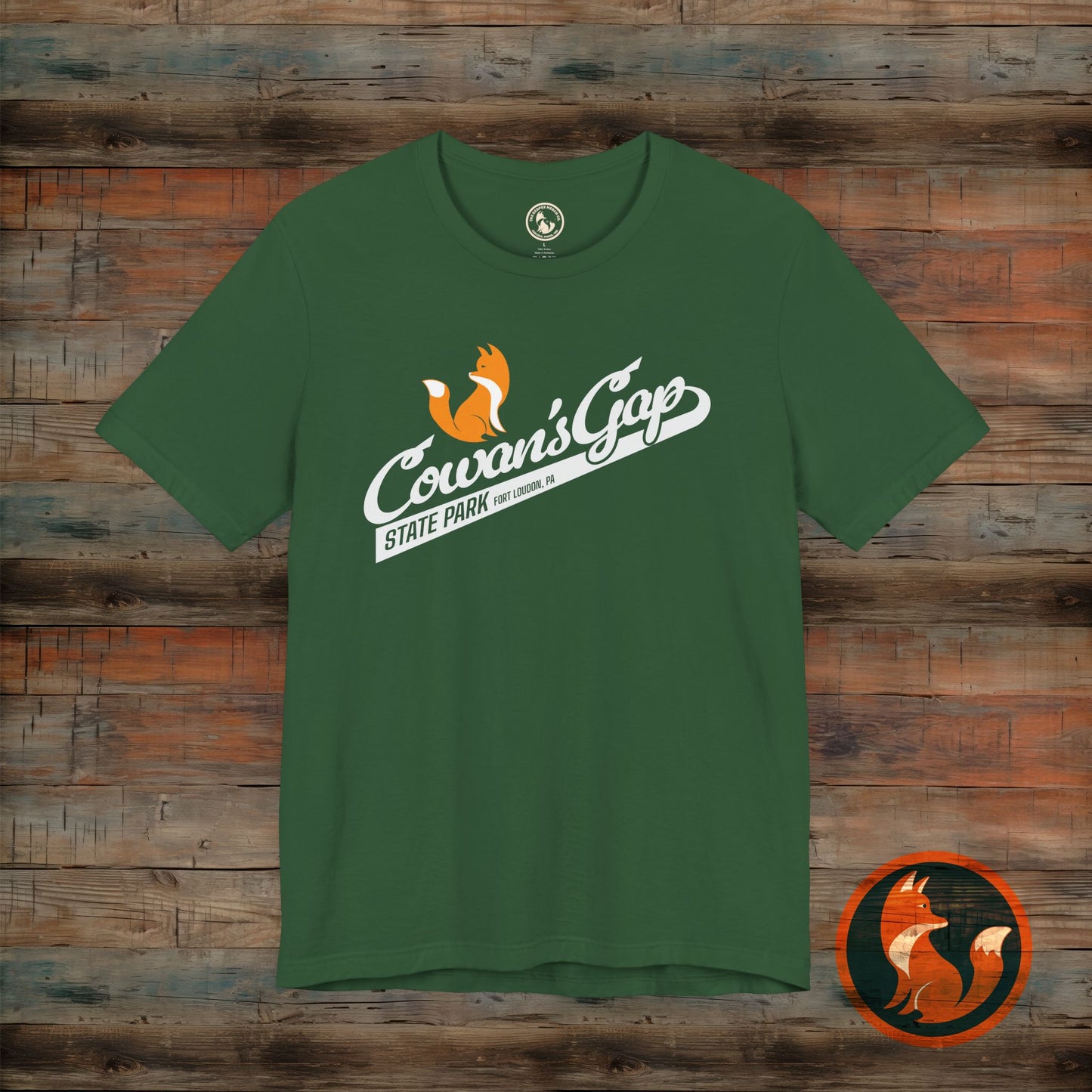 Cowans Gap State Park Tee - Unisex Jersey Short Sleeve T-Shirt, Nature Lover Gift, Hiking Apparel, Outdoor Adventure Wear, [...]