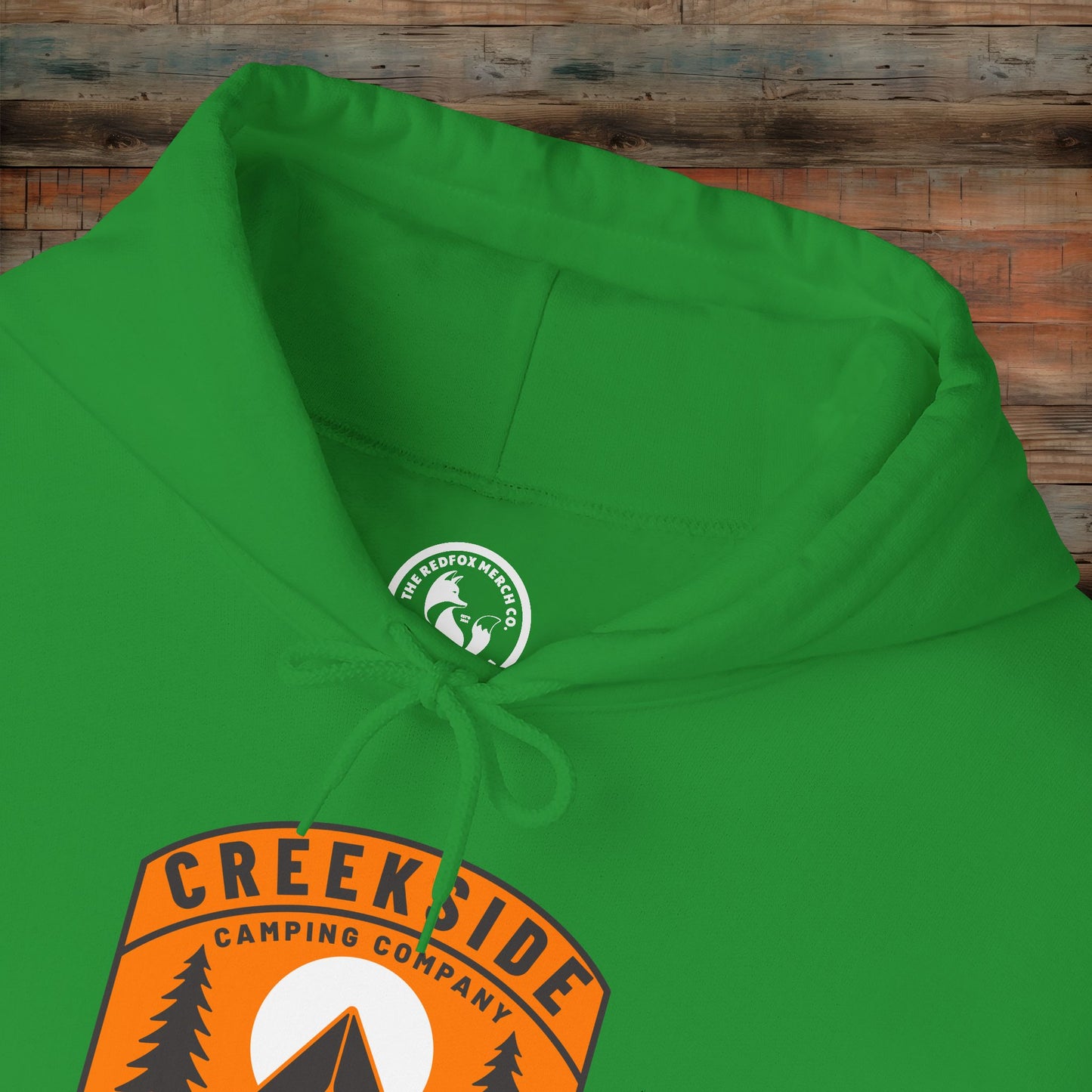 Creekside Retreat Unisex Hoodie, Camping Sweatshirt, Outdoor Adventure Apparel, Cozy Gift for Nature Lovers, Hiking Hooded Sweatshirt