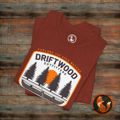 Driftwood Outfitters Unisex Tee, Adventure Shirt, Nature Lover Gift, Camping Apparel, Casual Wear, Perfect all Year