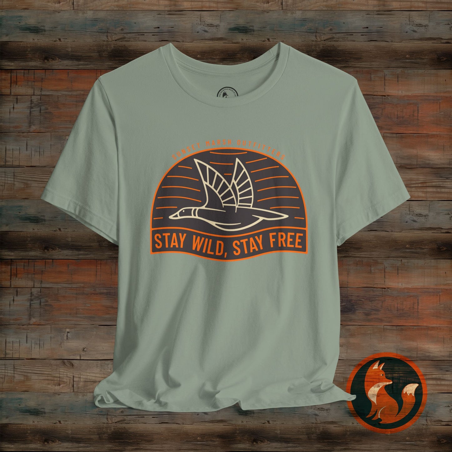 Stay Wild Unisex Short Sleeve Tee, Adventure Shirt, Nature Tee, Outdoorsy Apparel, Gift for Nature Lovers