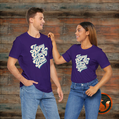 Jesus Loves You Unisex Tee, Inspirational T-Shirt, Faith-Based Apparel, Gift for Christians, Casual Everyday Wear