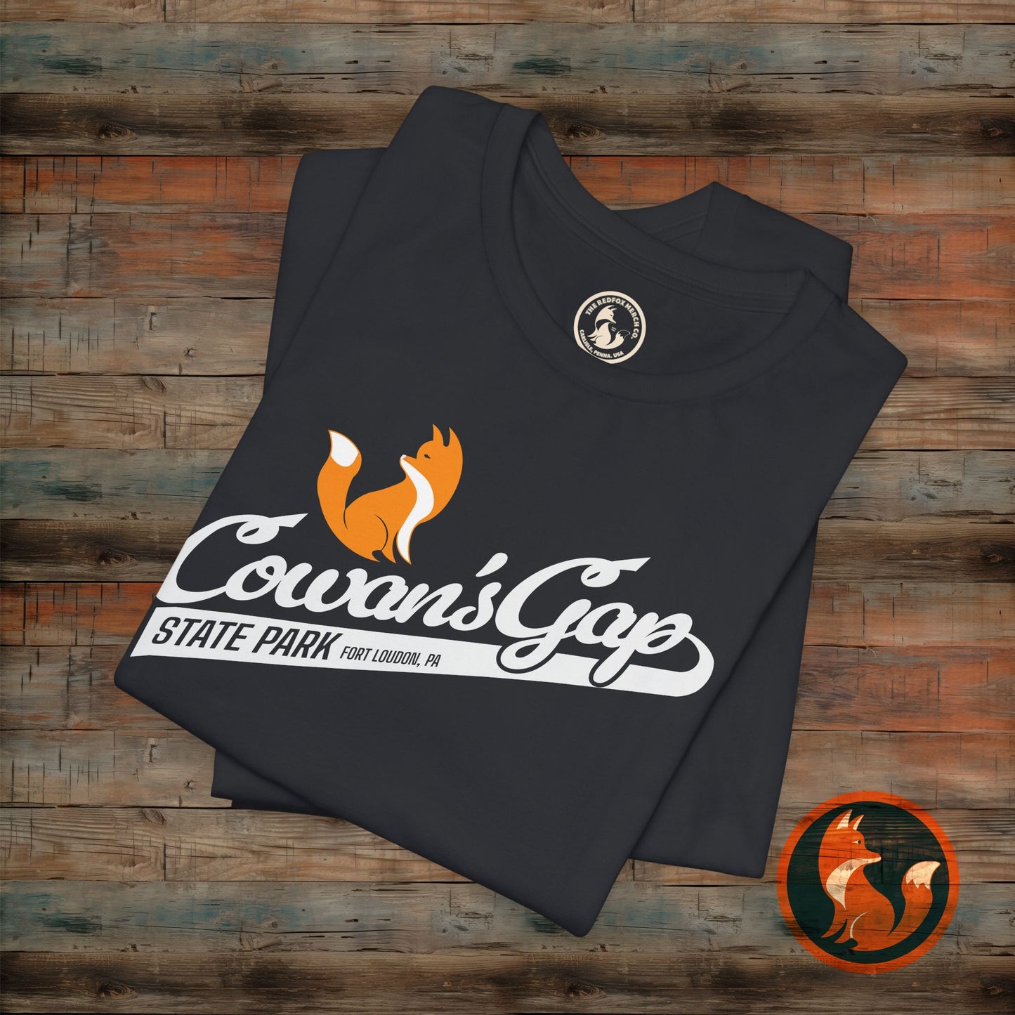 Cowans Gap State Park Tee - Unisex Jersey Short Sleeve T-Shirt, Nature Lover Gift, Hiking Apparel, Outdoor Adventure Wear, [...]