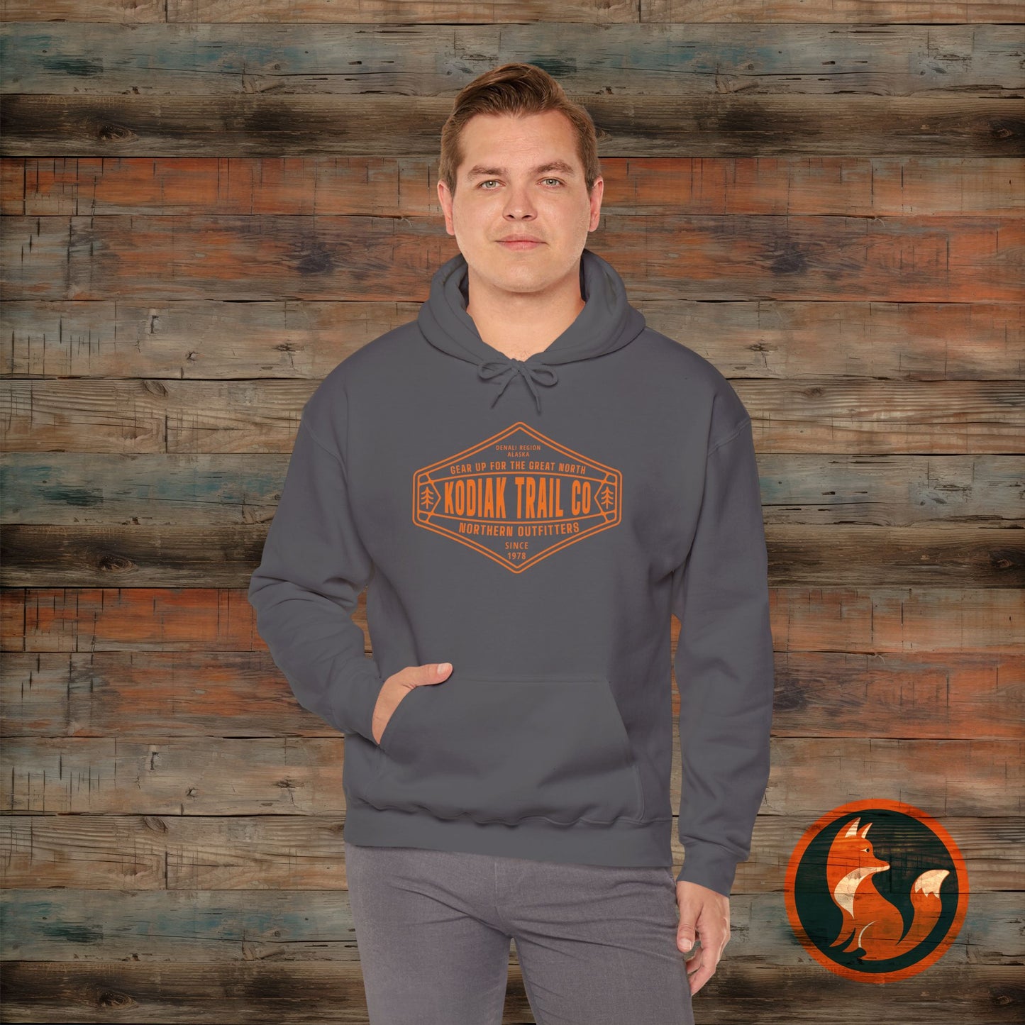 Kodiak Trail Co. Unisex Heavy Blend Hooded Sweatshirt | Cozy Outdoor Sweater, Adventure Gift, Nature Lover Apparel, Hiking Hoodie, [...]