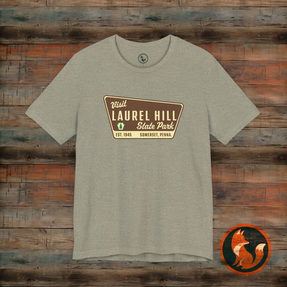 Laurel Hill State Park Tee, Vintage Nature T-Shirt, Unisex Outdoor Apparel, Perfect Gift for Nature Lovers, Summer Travel Gear