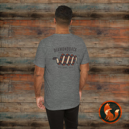 Diamondback Trail Company Tee - Unisex Short Sleeve Shirt, Nature Lover Apparel, Outdoor Adventure Top, Gift for Hikers, Eco-Friendly [...]