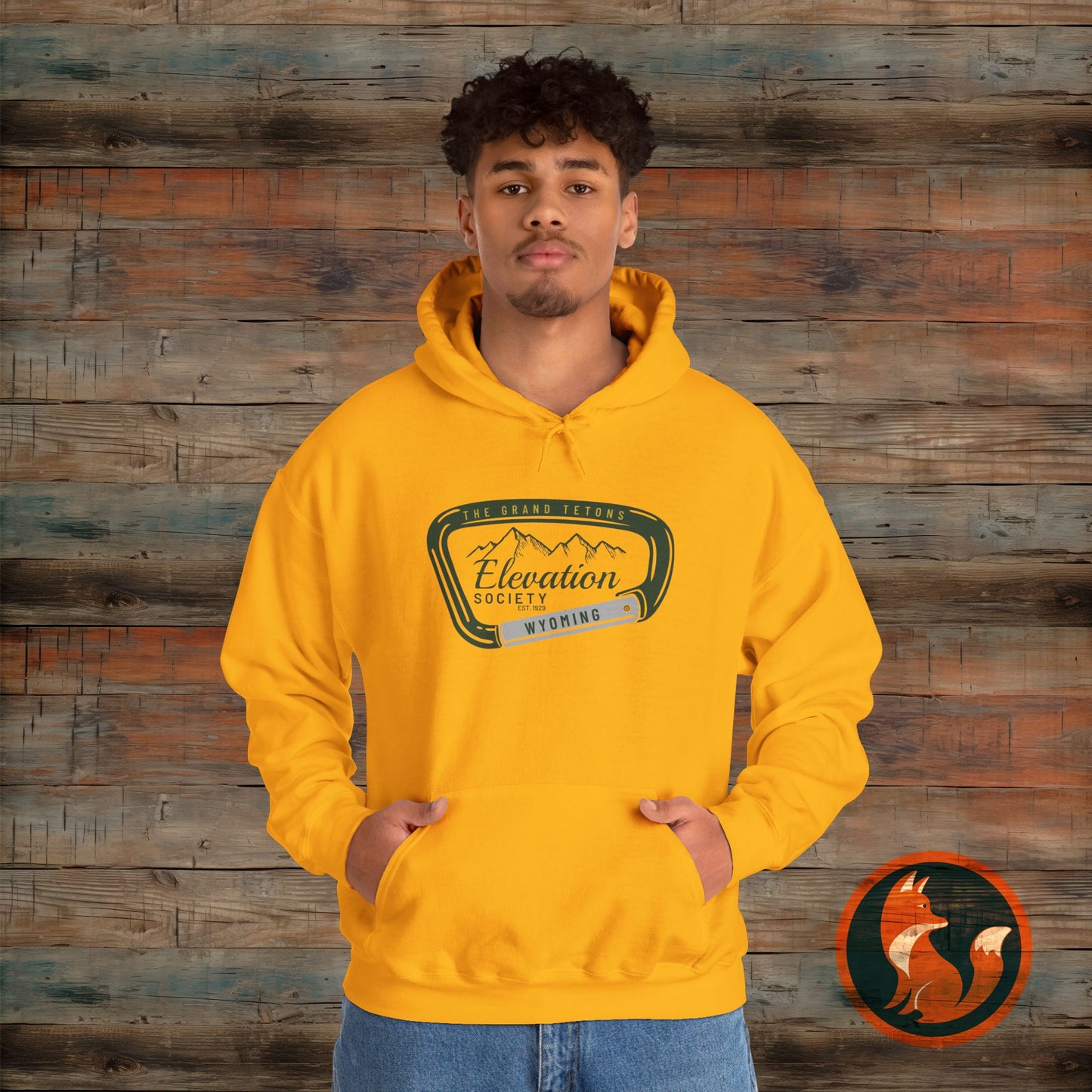 Elevation Society Hoodie, Cozy Unisex Sweatshirt for Outdoor Adventures, Perfect for Friends, Gift for Grads, Casual Wear, Travel