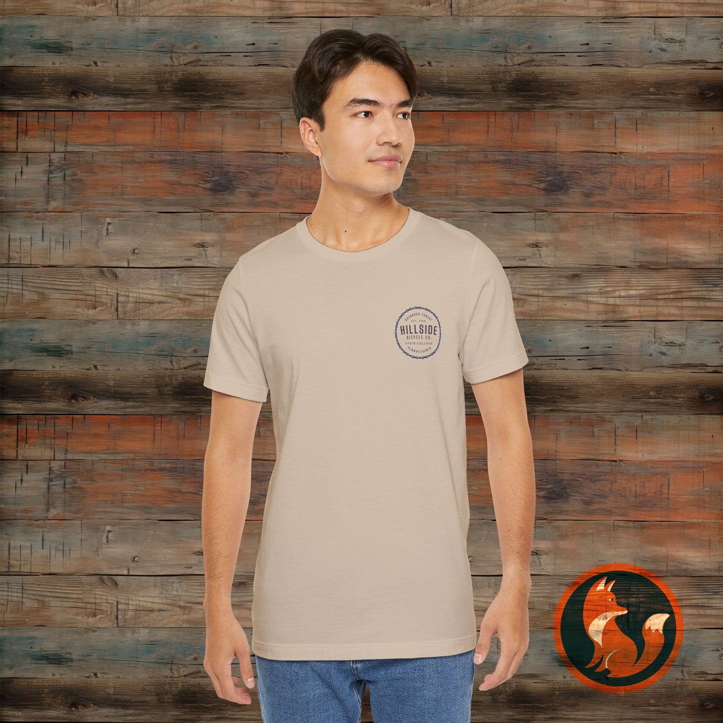 Vintage Bicycle Co. Tee - Unisex Jersey Short Sleeve T-Shirt, Retro Graphic Tee, Bike Lover Gift, Casual Wear, Summer Essential