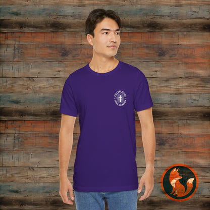 Faith-Inspired Unisex Tee - Follow Jesus Design, Christian Apparel, Inspirational Shirt, Gift for Believers, Religious Tee