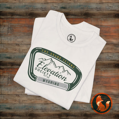 Elevation Society Unisex Tee, Mountain Lovers Shirt, Hiking Apparel, Gift for Adventurers, Outdoorsy T-Shirt