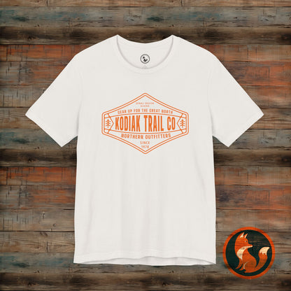 Rustic Outdoor Adventure Tee, Hiking Shirt, Vintage Style T-Shirt, Kodiak Trail Co Shirt, Great Outdoors Apparel