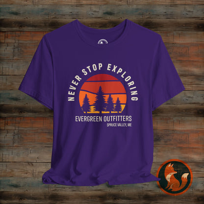 Adventure-Inspired Unisex Jersey Tee - Perfect for Explorers, Travel Lovers, Outdoor Enthusiasts, Vacation Wear, Gift for Nature Lovers