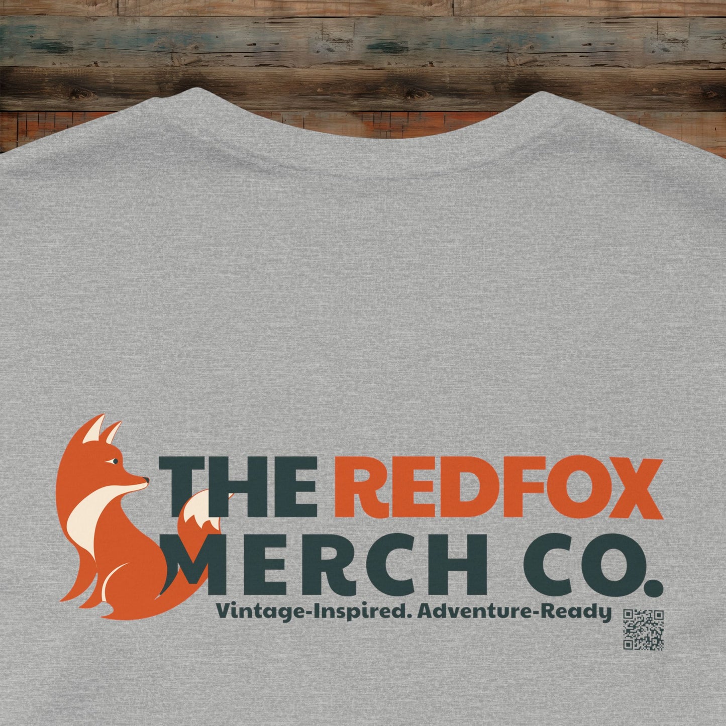RedFox Merch Co, Casual Wear, Gift for Animal Lovers, Unique T-Shirt, Everyday Comfort, Perfect for Any Occasion