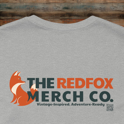RedFox Merch Co, Casual Wear, Gift for Animal Lovers, Unique T-Shirt, Everyday Comfort, Perfect for Any Occasion