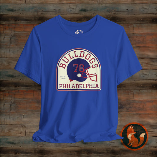 Vintage Bulldogs T-Shirt, Retro Sports Tee, Casual Wear, Gift for Sports Fans, Team Apparel, Game Day Shirt