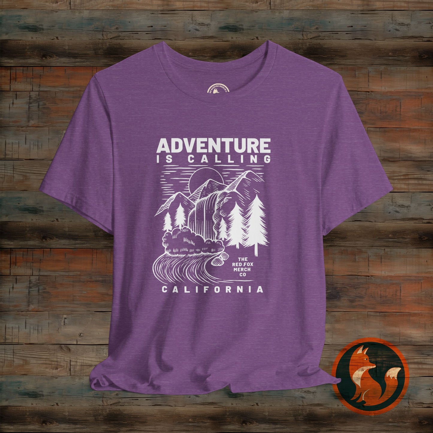 Adventure Is Calling Unisex Tee | Perfect for Outdoor Lovers, Camping, Hiking, Travel, Gifts