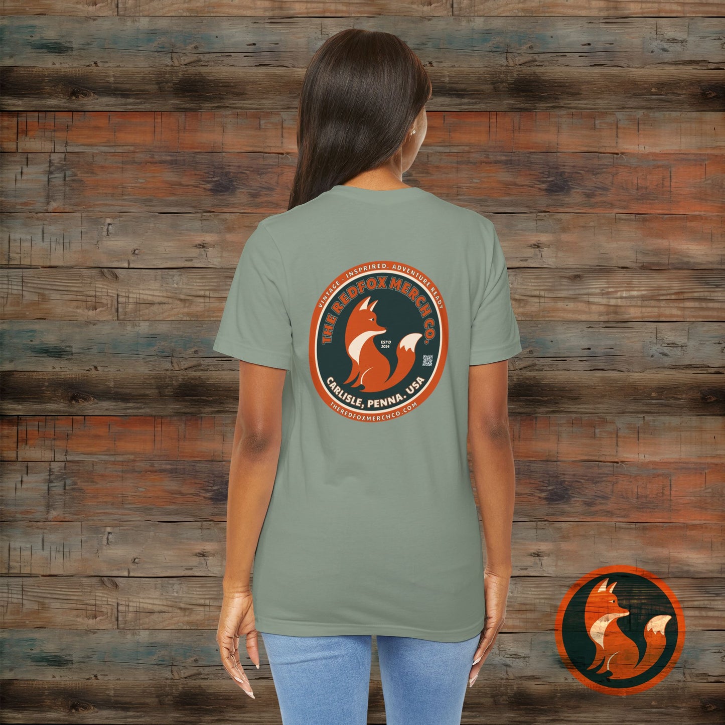 RedFox Graphic Tee for Official Merch, Casual Unisex Shirt, Outdoor Adventure Apparel, Gift for Wildlife Enthusiasts, Eco-Friendly Fashion